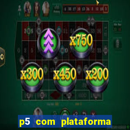 p5 com plataforma de jogos